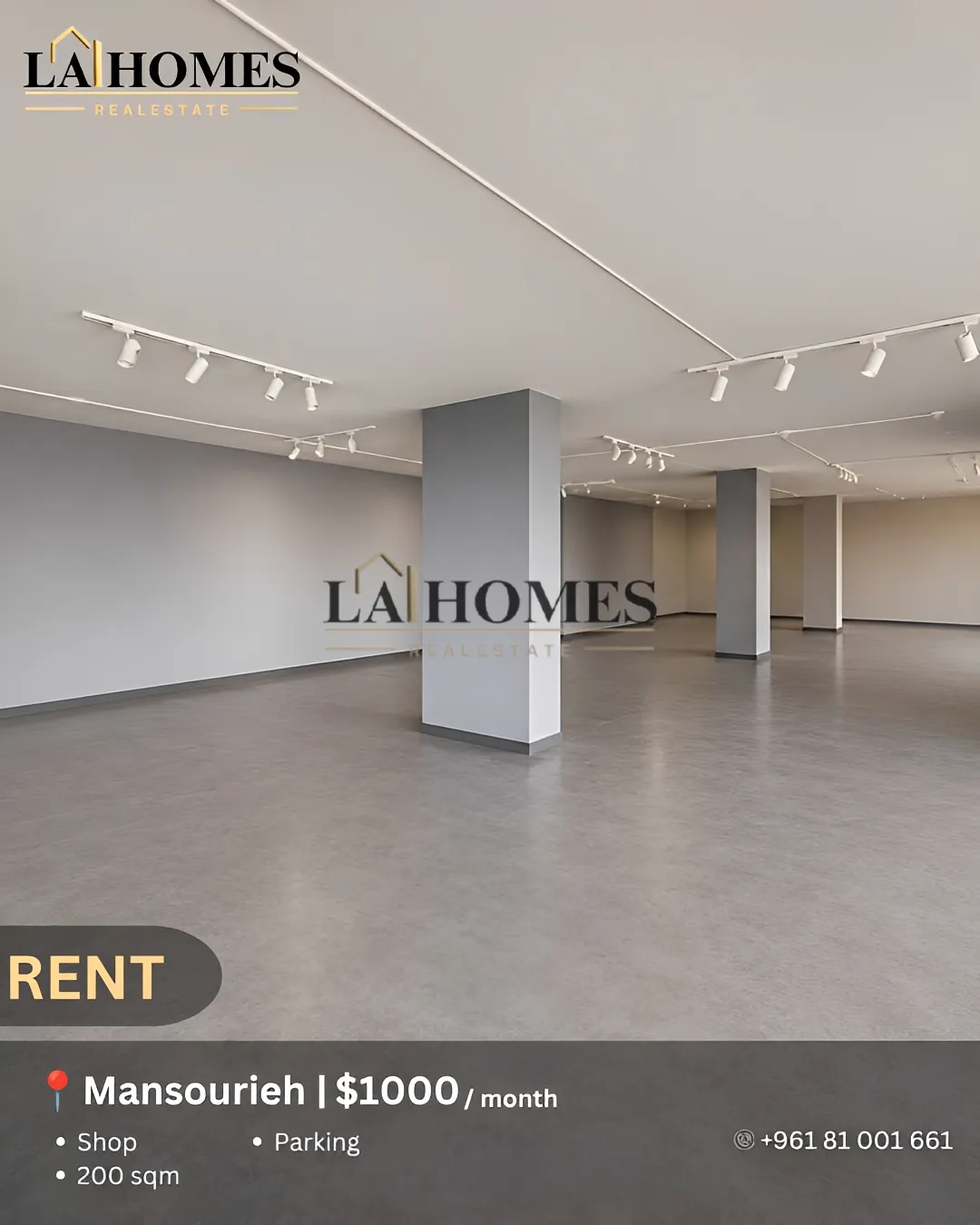 Shop for rent in Mansourieh