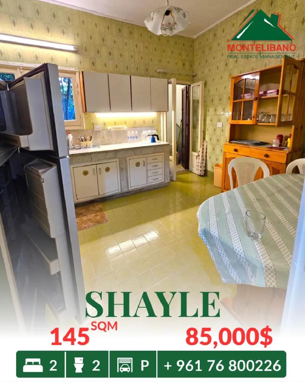 Apartment for sale in Sehayleh, Lebanon