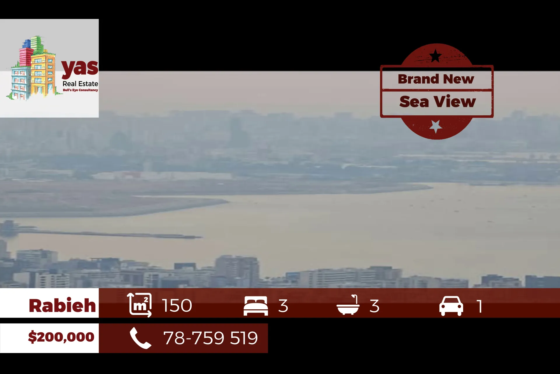 Apartment for Sale in Rabieh