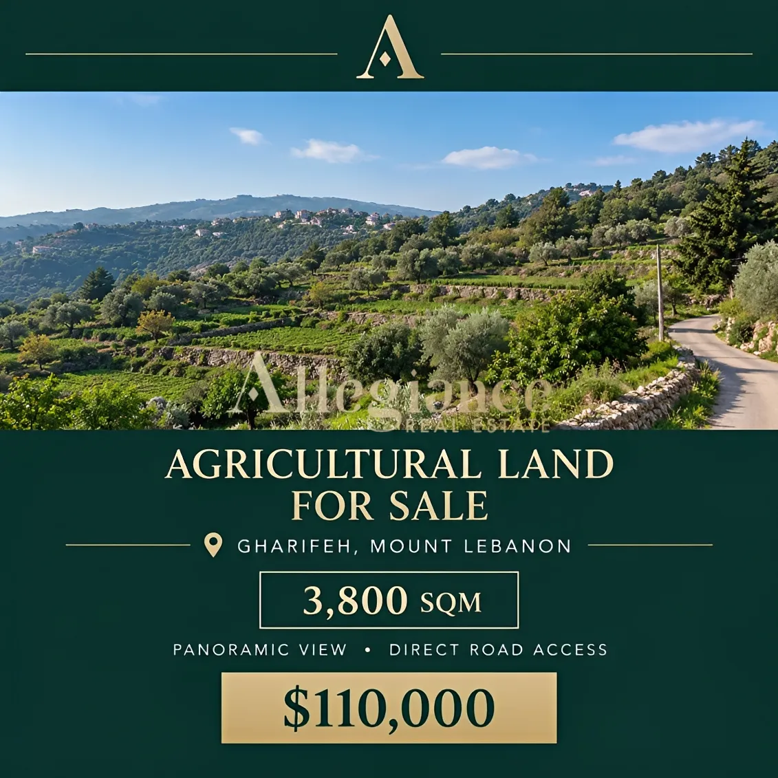 Residential Land for sale in Gharifeh