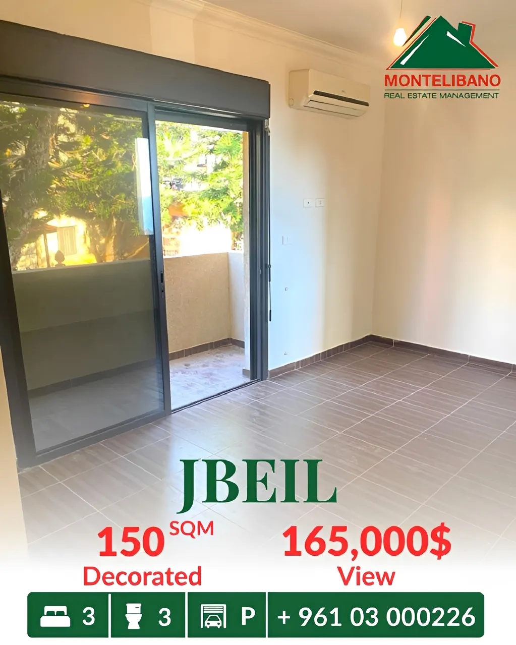 Apartment for sale in Jbeil, Lebanon