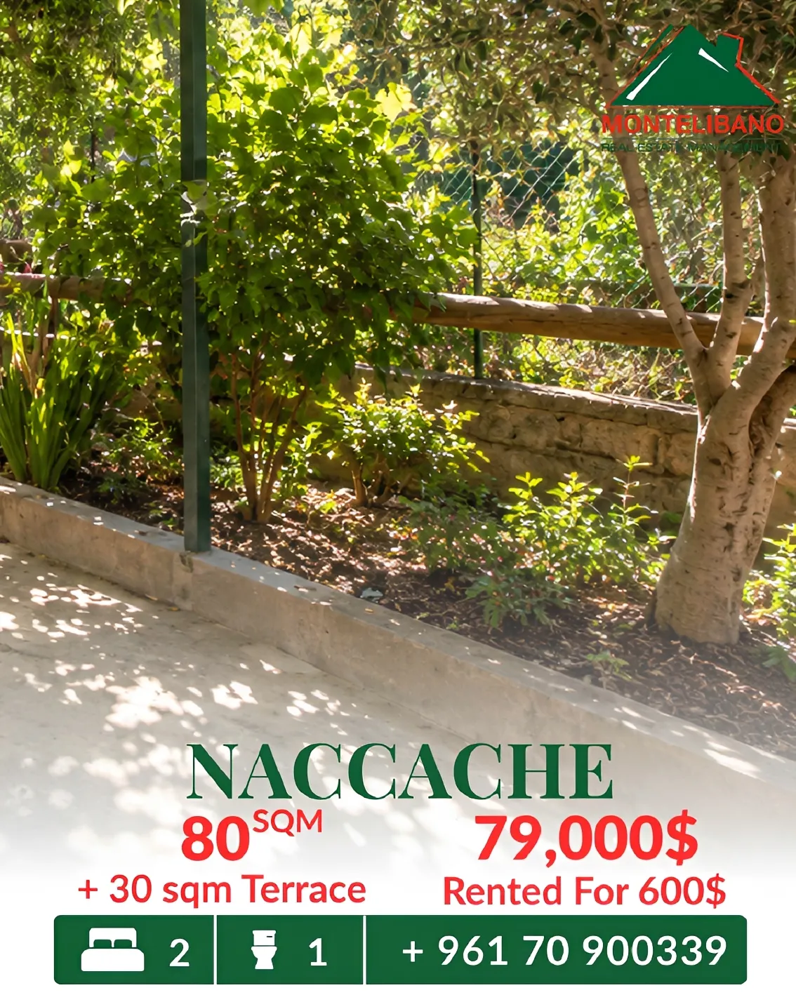Apartment for sale in Naccache, Lebanon