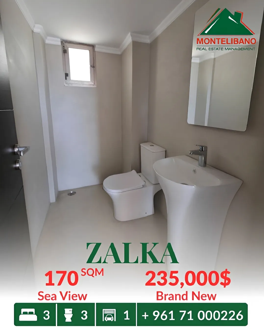 Apartment for sale in Zalqa