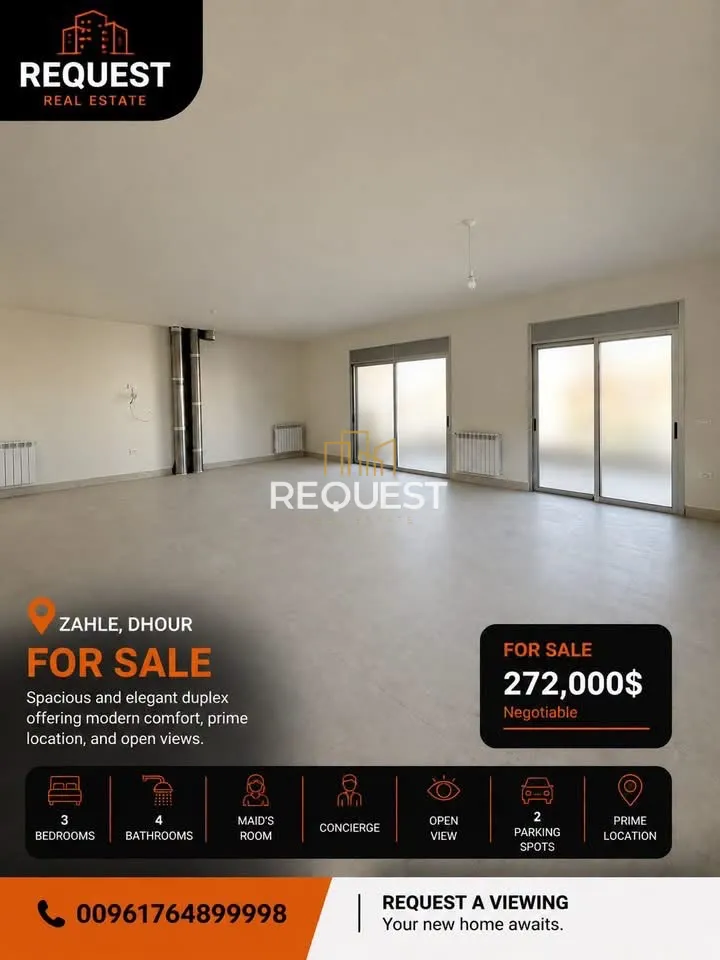 Apartment for sale in Zahlé, lebanon - 3 bed, 4.0 bath
