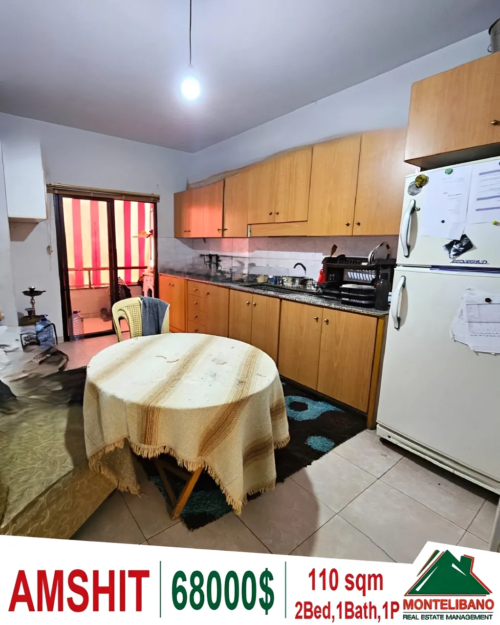 Apartment for sale in Aamchit, Lebanon