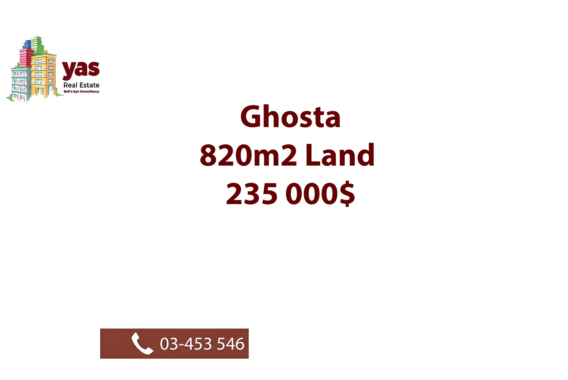 Land for Sale in Ghosta