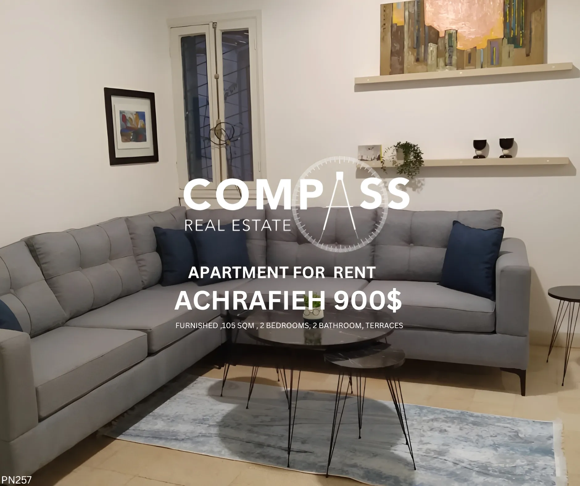 Apartment for rent in Achrafieh, Beirut, Lebanon