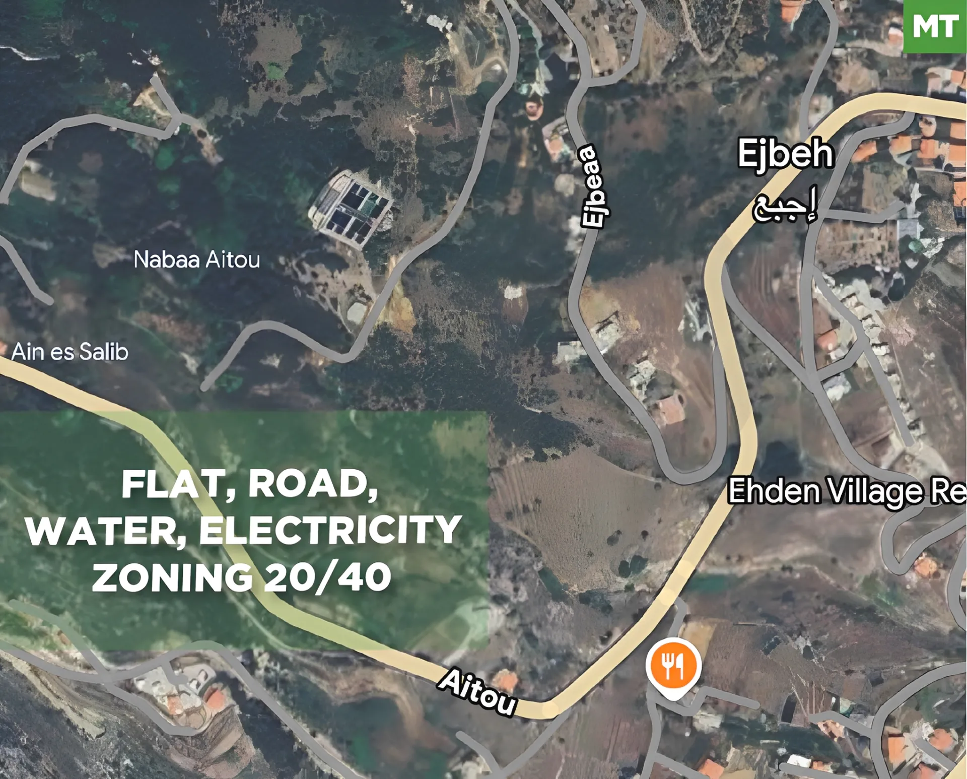 Land for Sale in Zgharta