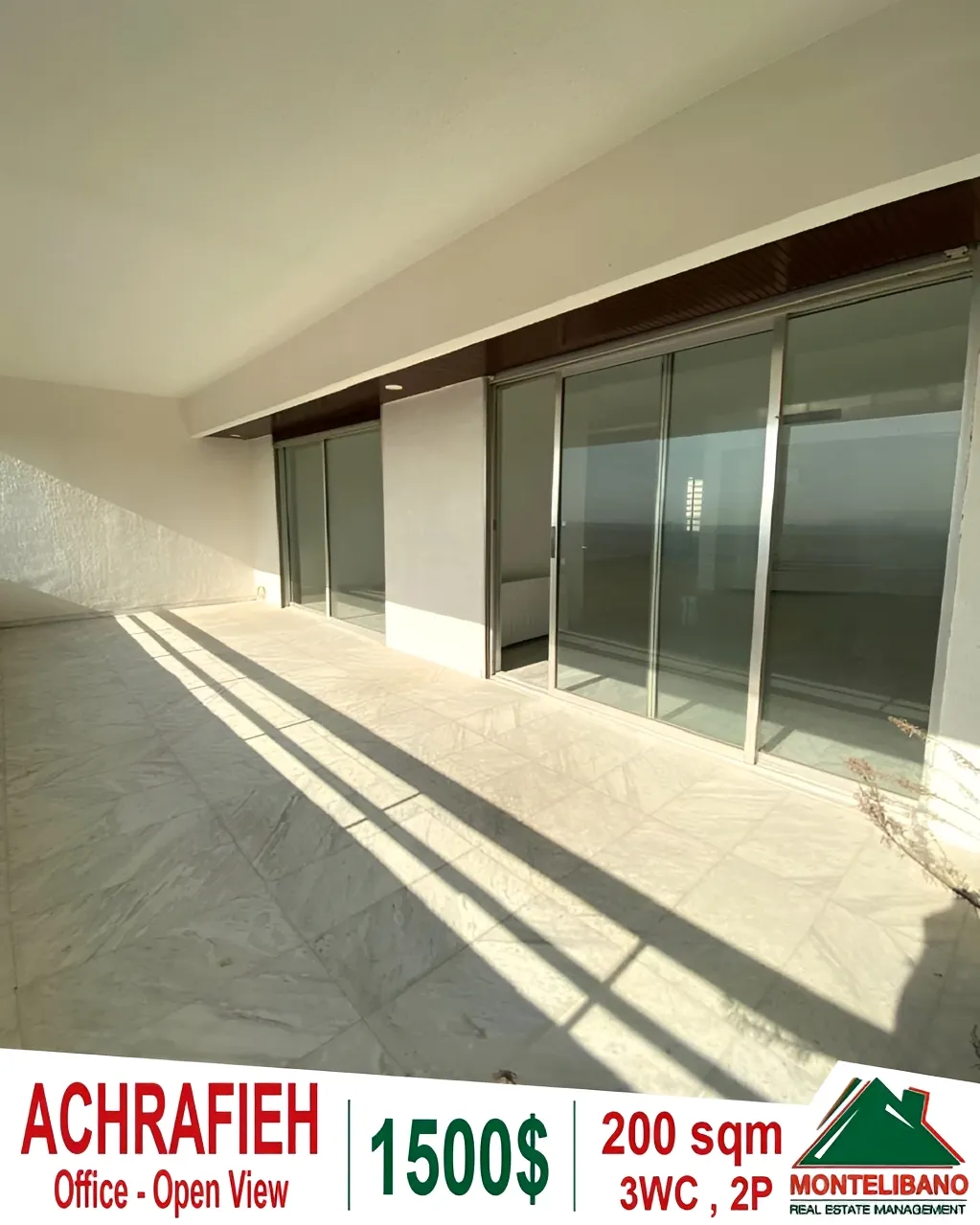 Office for rent in Achrafieh, Beirut, Lebanon