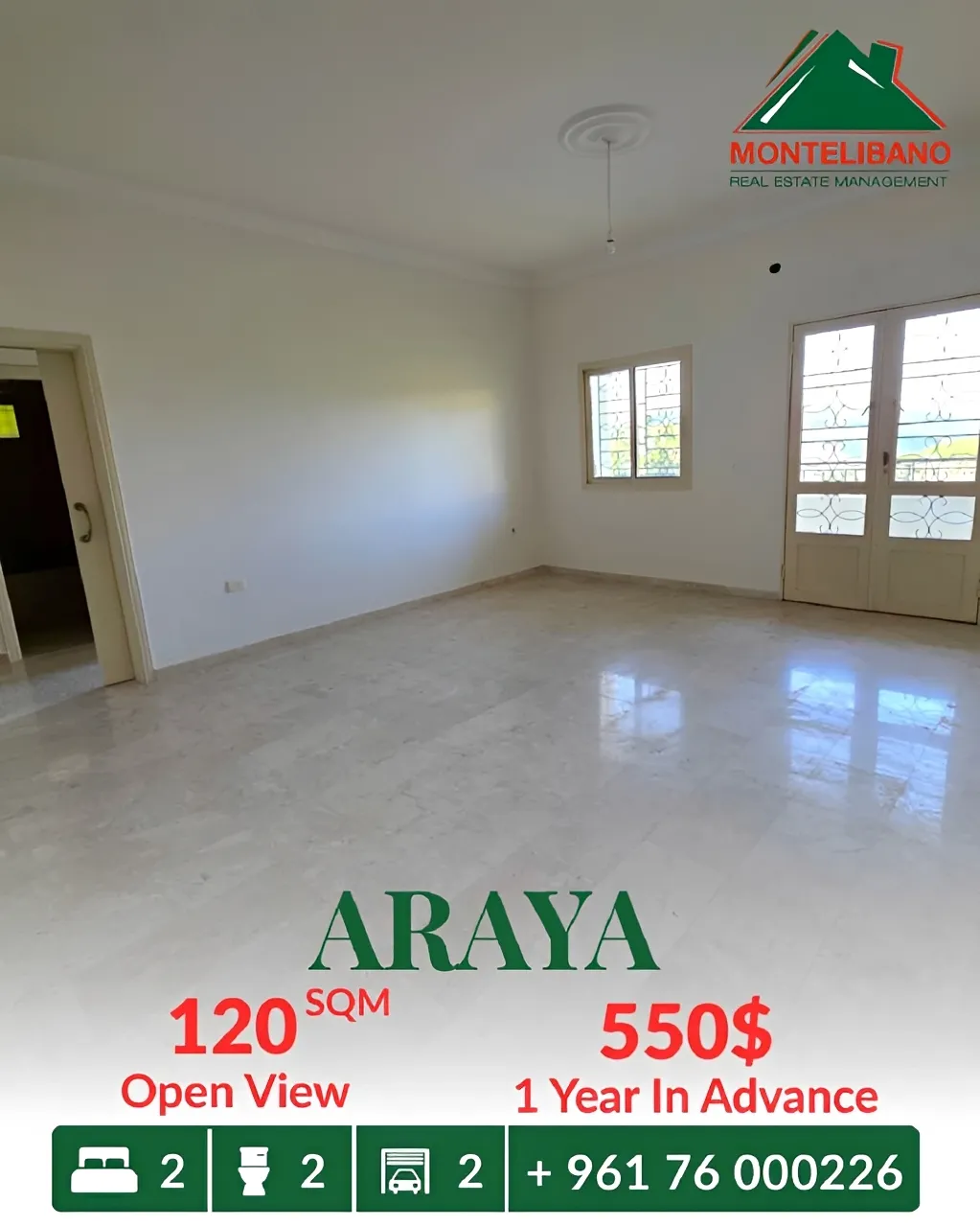 Apartment for rent in Aaraiya