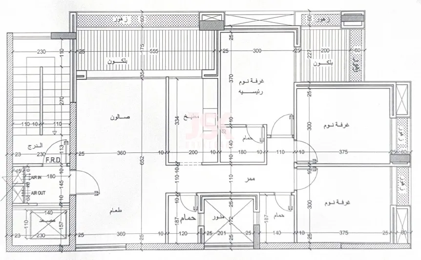 Apartment for Sale in Achrafieh - 3 bed, 3 bath