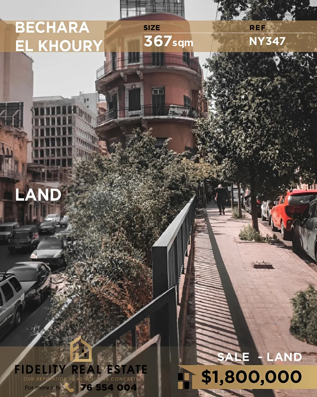 Residential Land for sale in Bechara El Khoury, Bayrut, Lebanon