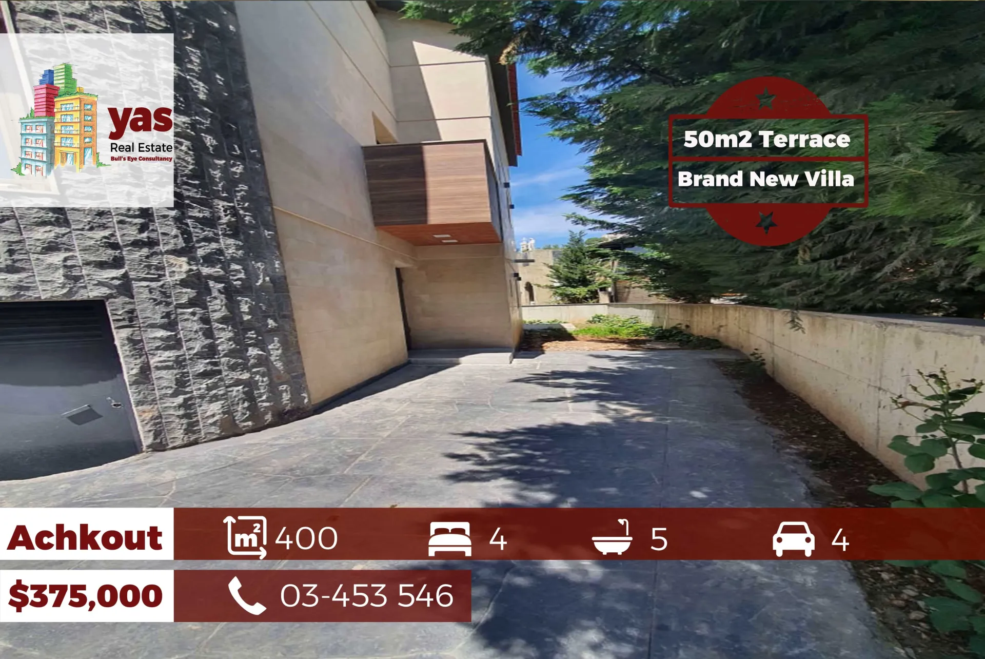 Villa for Sale in Ashqout - 4 bed, 5 bath