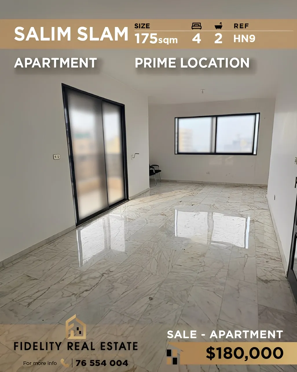 Apartment for Sale in Salim Salam, Bayrut, Lebanon - 4 bed, 2 bath