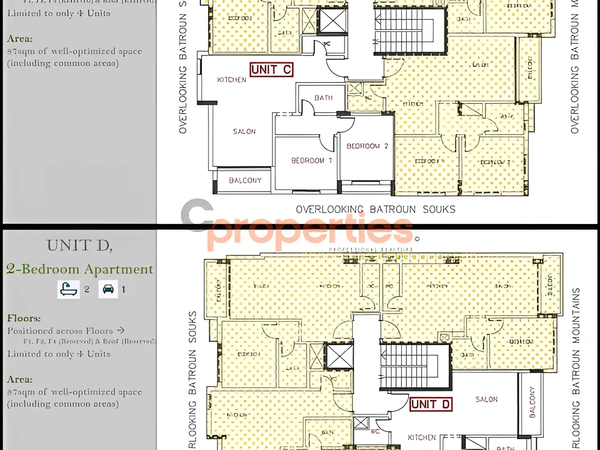 Apartment for Sale in Batroun