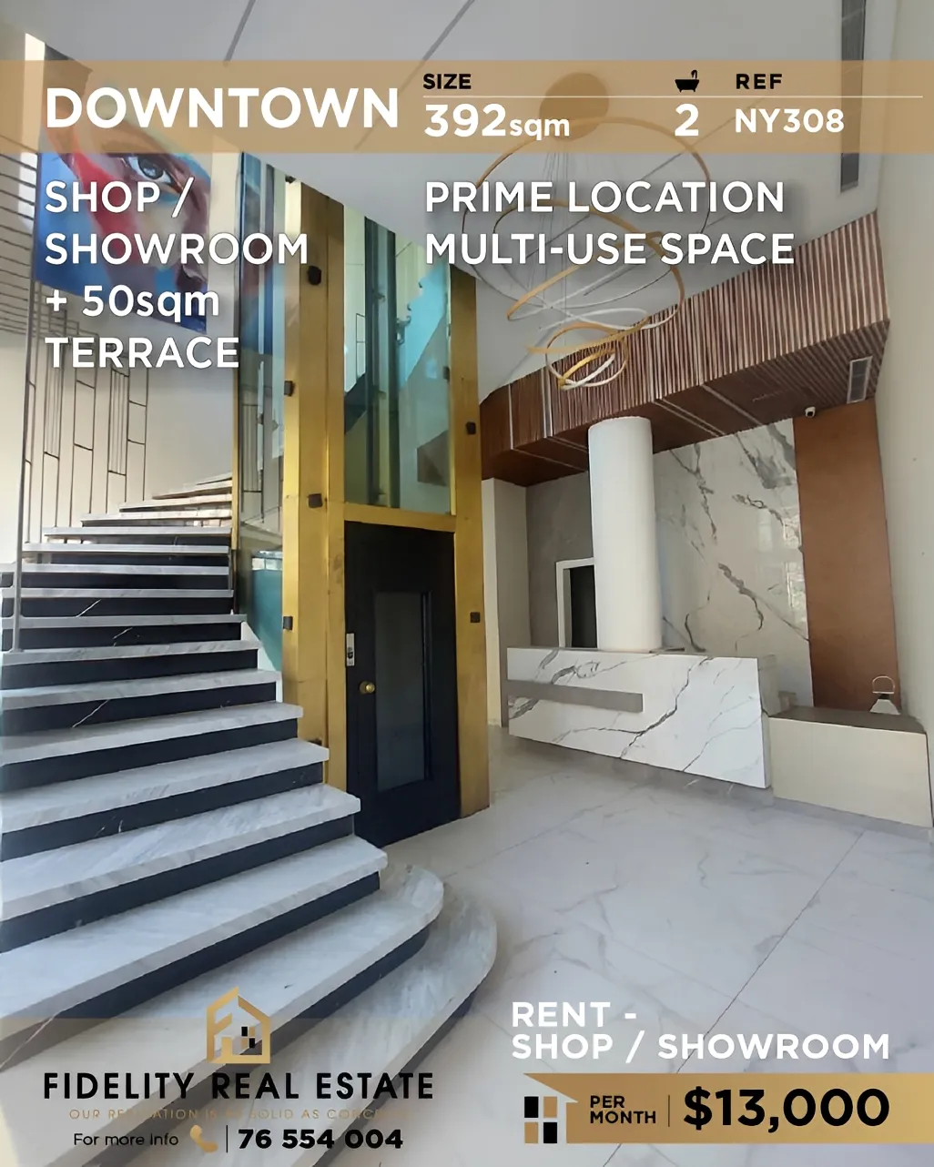 Shop for rent in Downtown, beirut