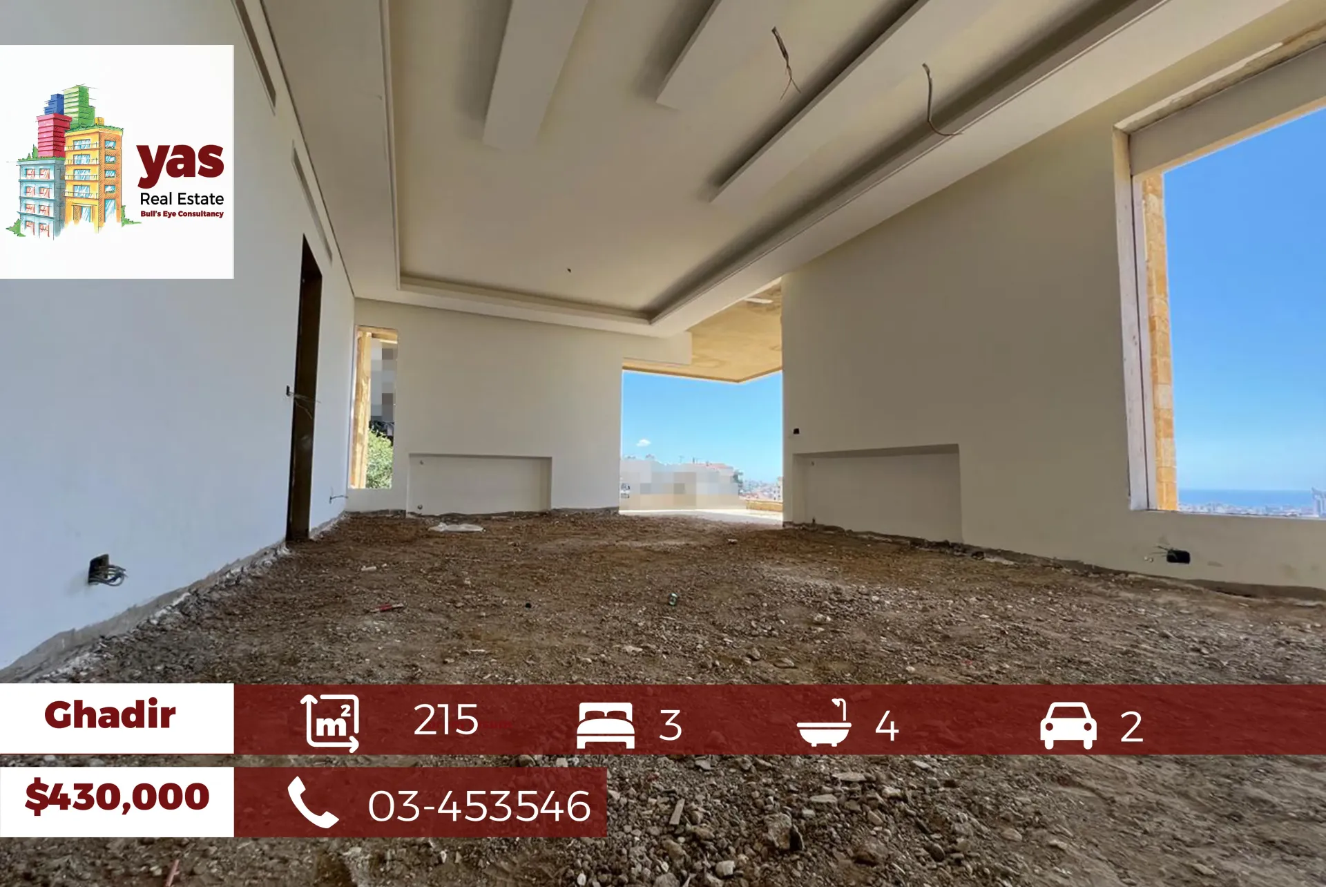 Apartment for Sale in Ghadir - 3 bed, 4 bath