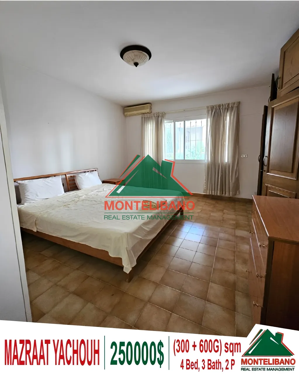Apartment for Sale in Mazraat Yachoua, Lebanon