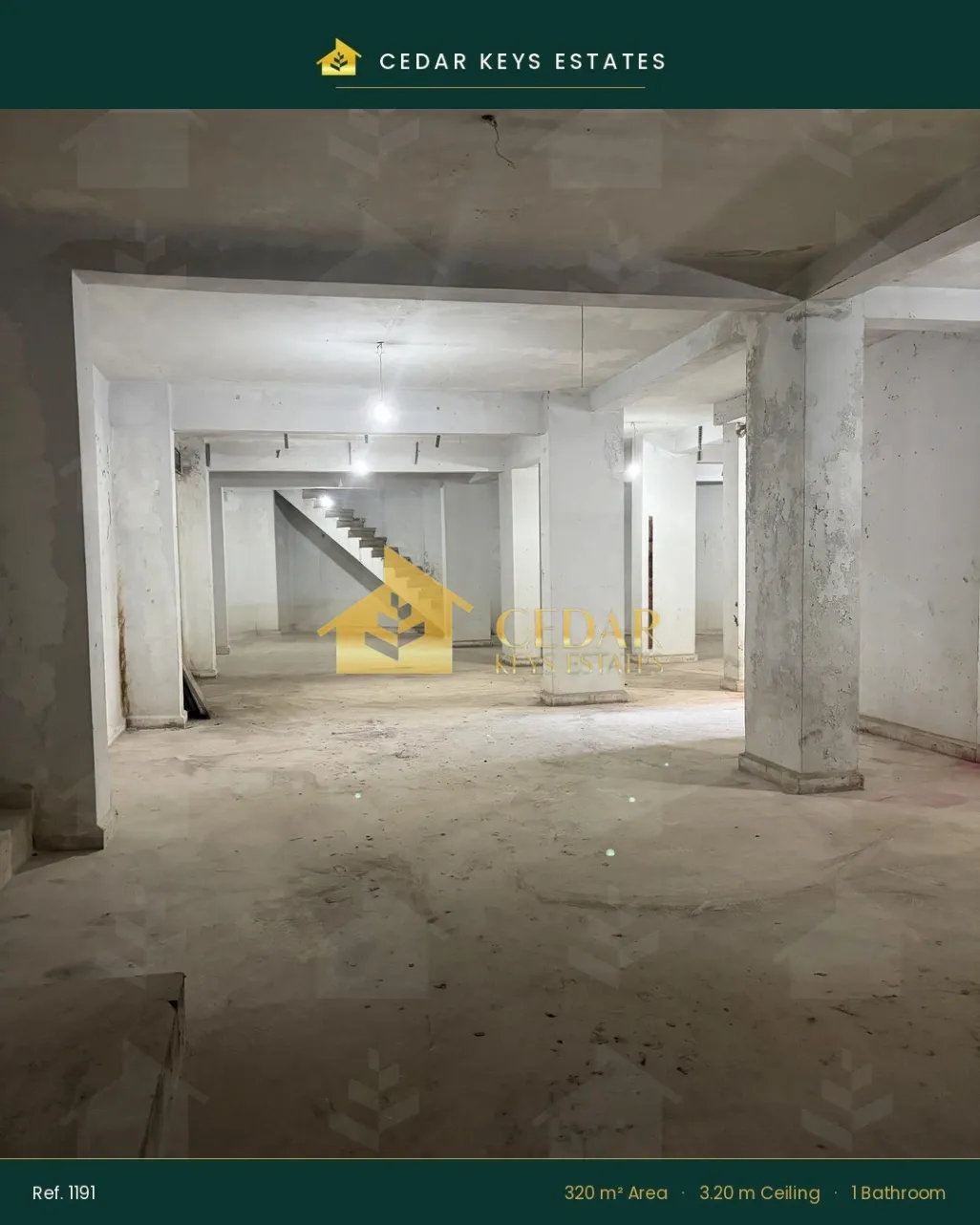 Warehouse for rent in Achrafieh, Beirut, Lebanon