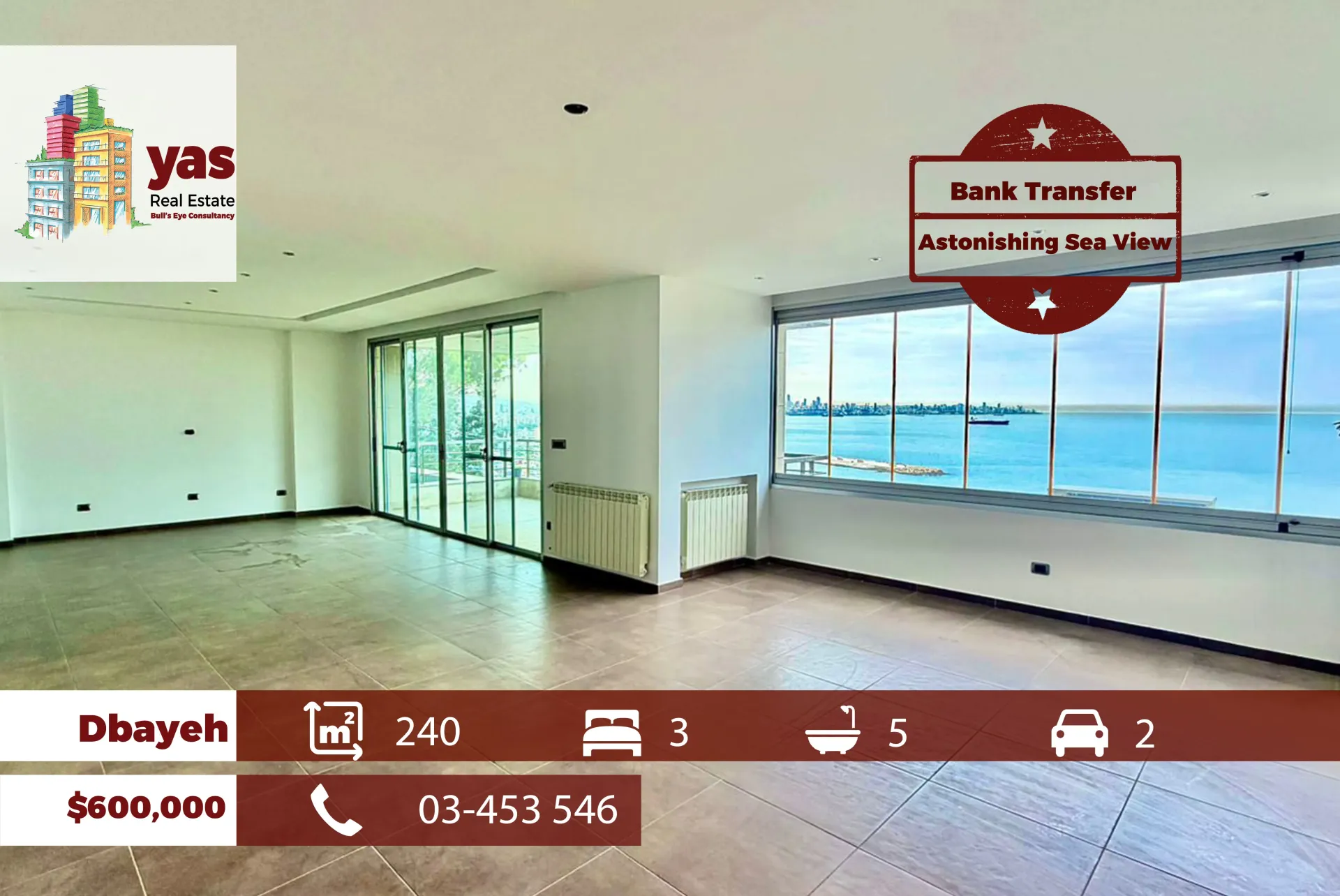 Apartment for Sale in Dbayeh
