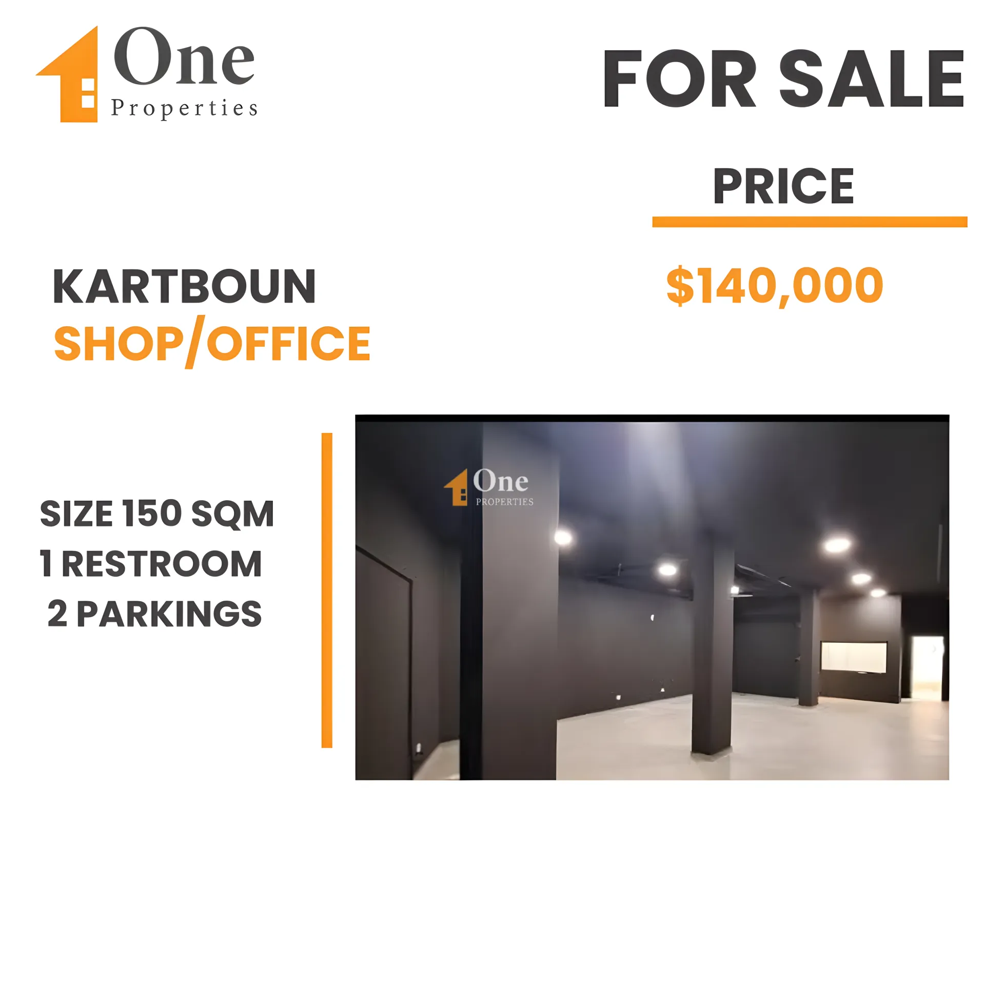 Shop for sale in Qartaboun, Lebanon