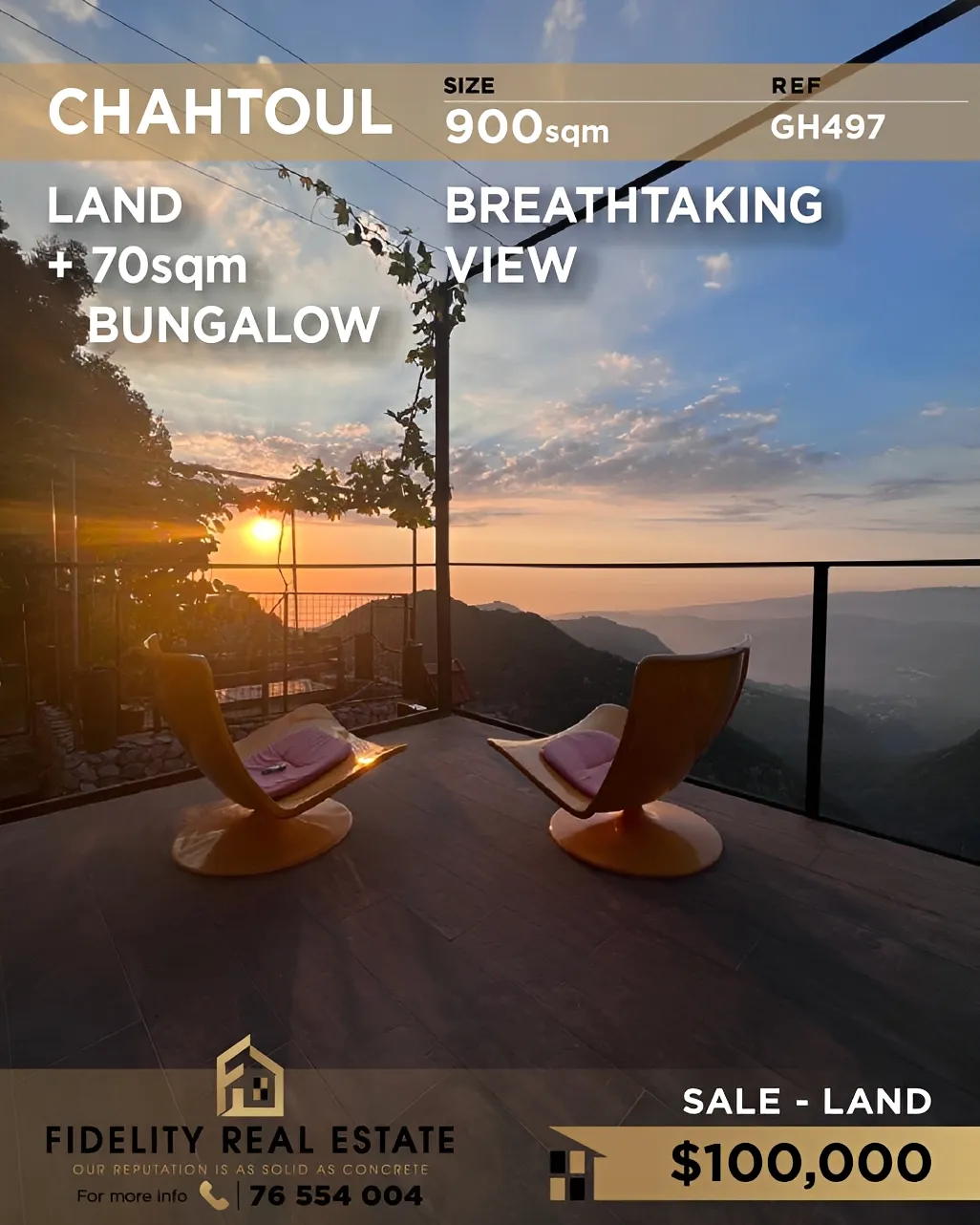 Residential Land for sale in Chahtoul, Lebanon