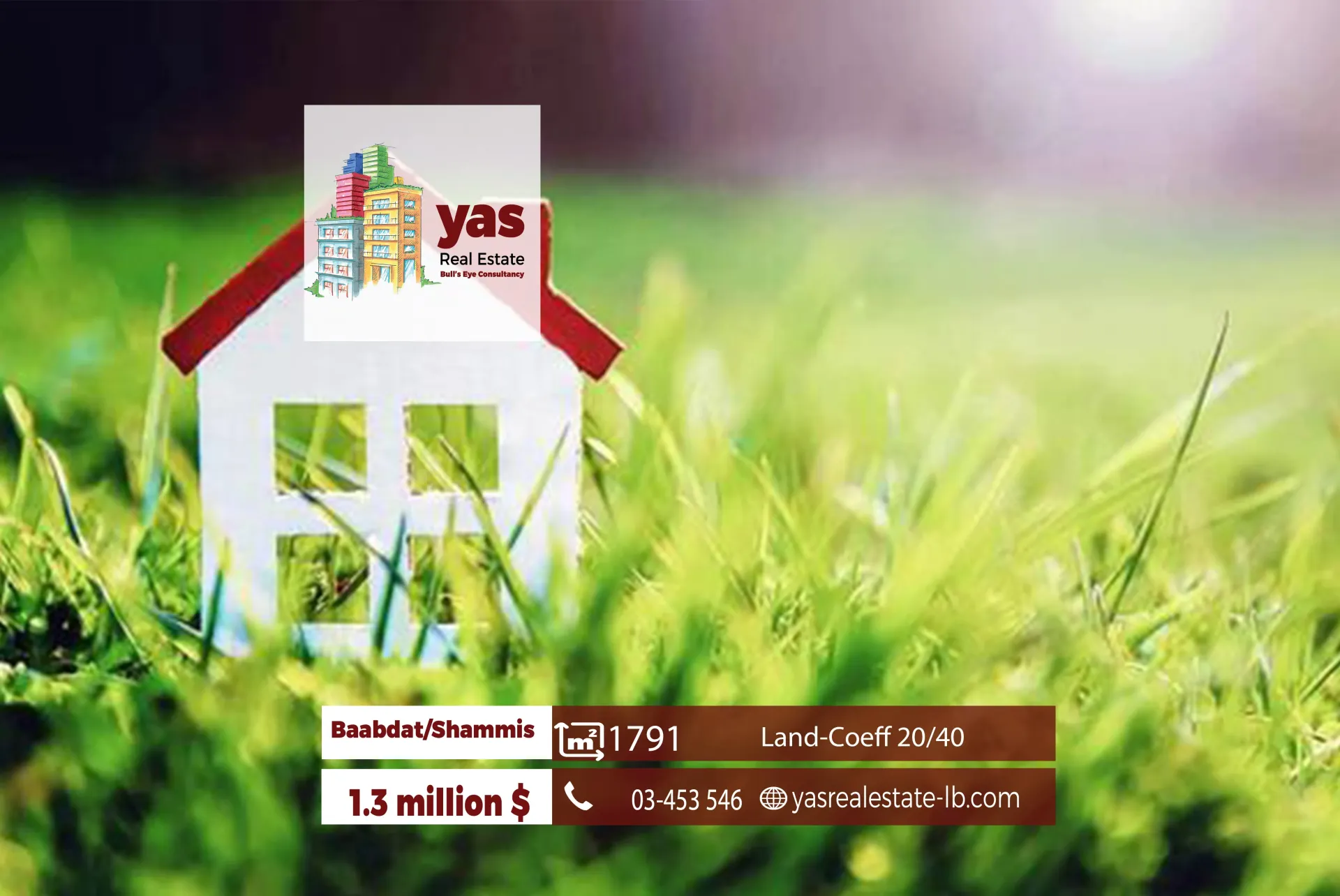 Land for Sale in Baabdat
