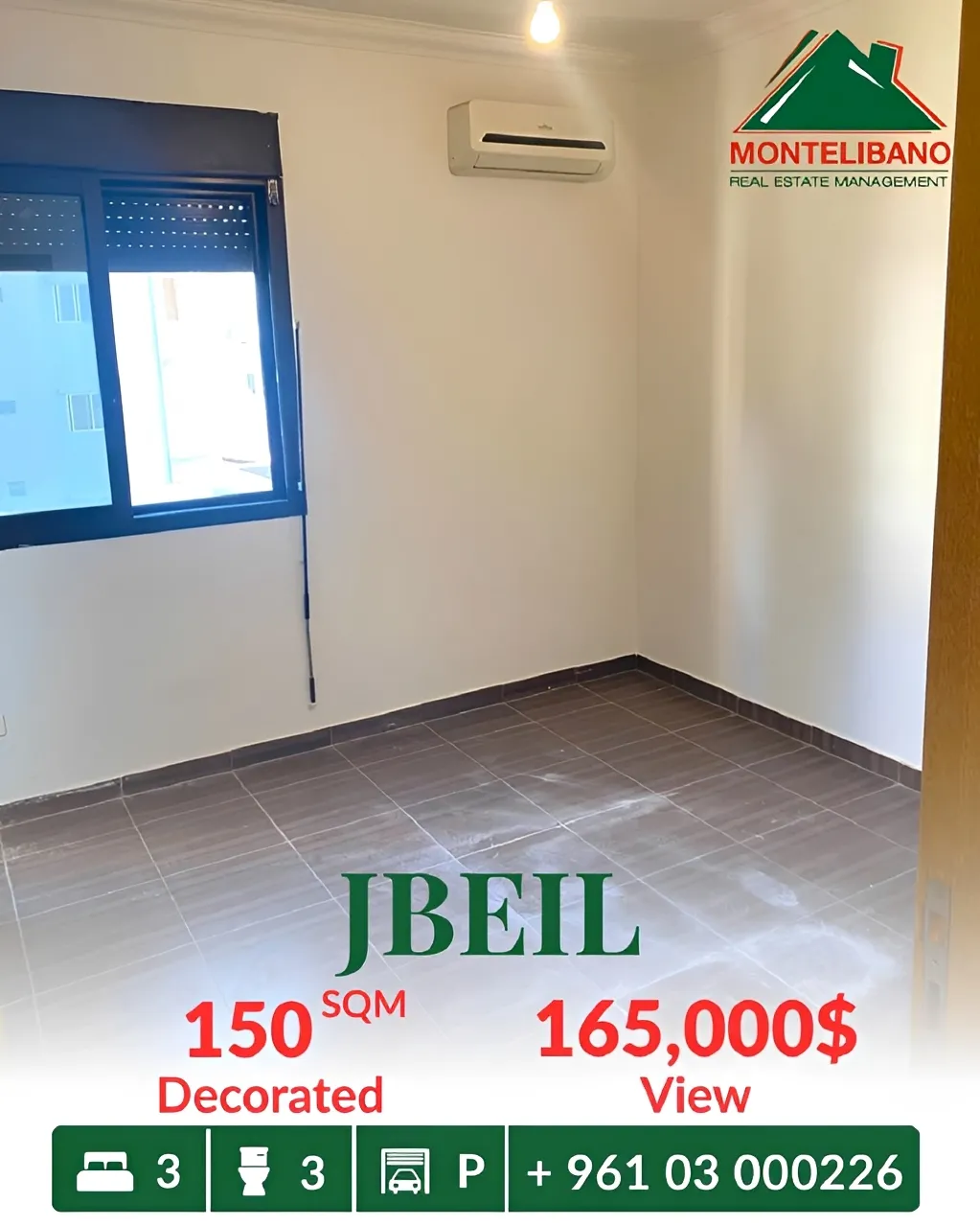 Apartment for sale in Jbeil, Lebanon