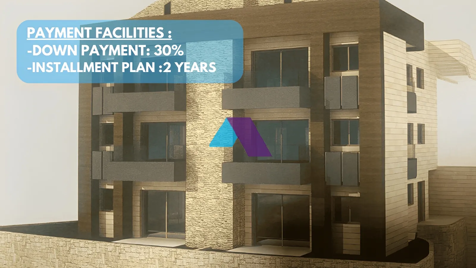 Apartment for Sale in Ghadras - 2 bed, 3 bath