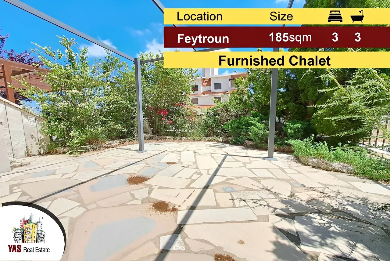 Chalet for Sale in Faytroun - 3 bed, 3 bath