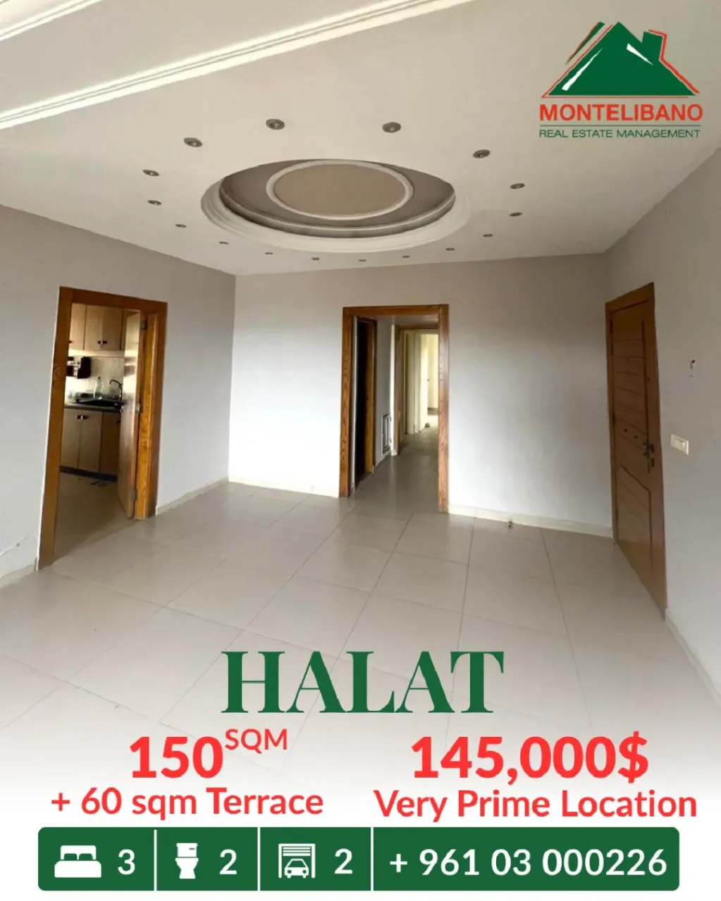 Apartment for sale in Halat, Lebanon
