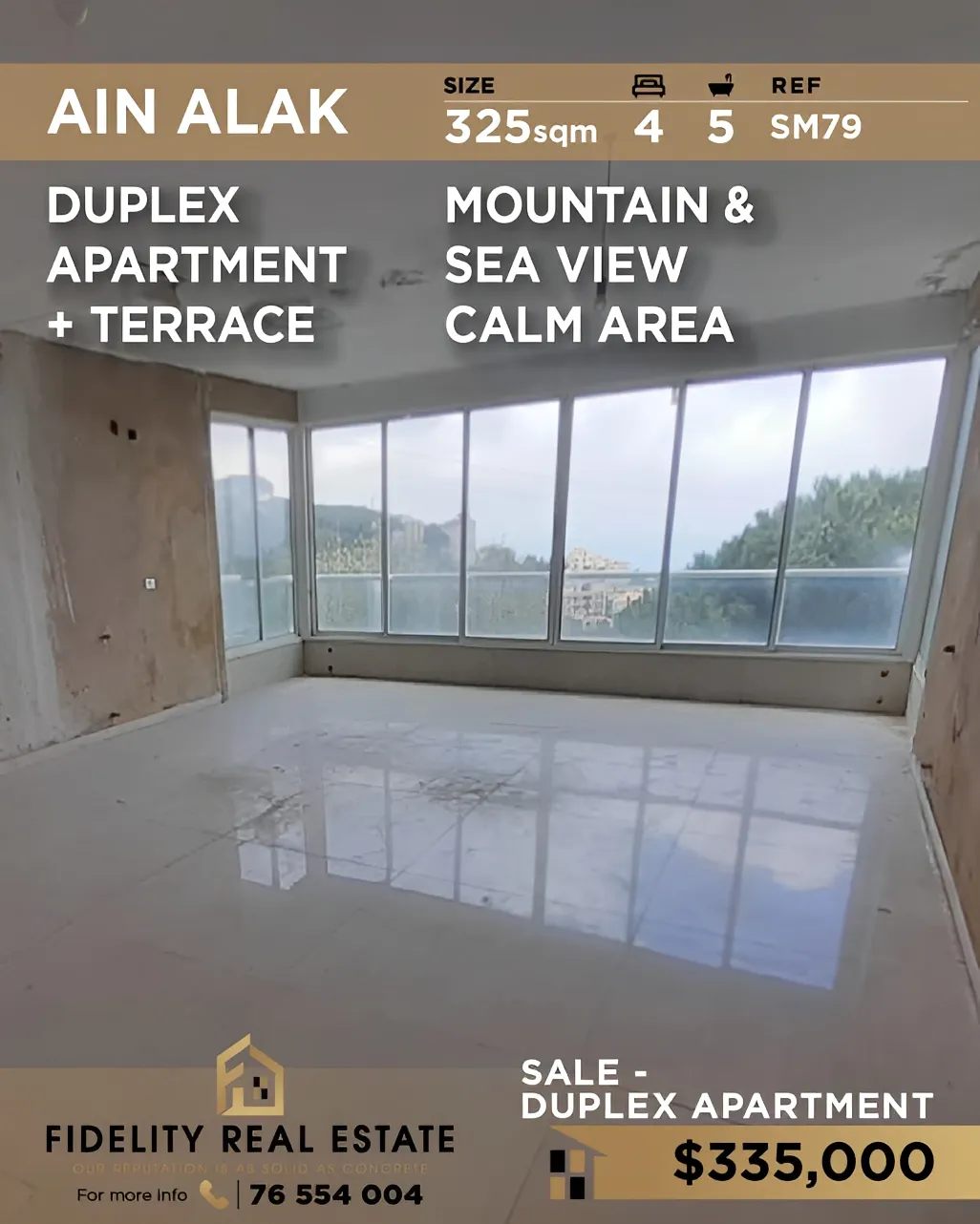 Duplex for sale in Ain Aalaq, Lebanon - 4 bed, 5 bath