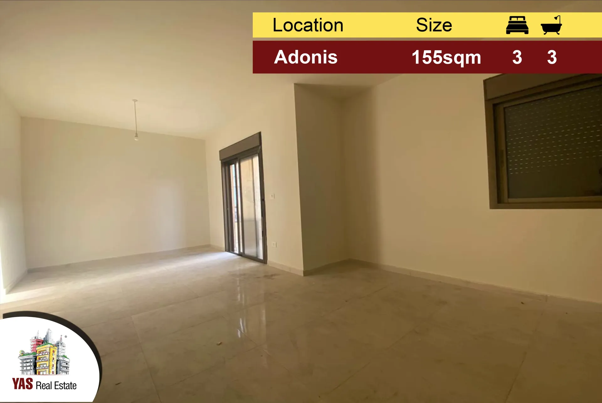 Apartment for Sale in Adonis - 3 bed, 3 bath