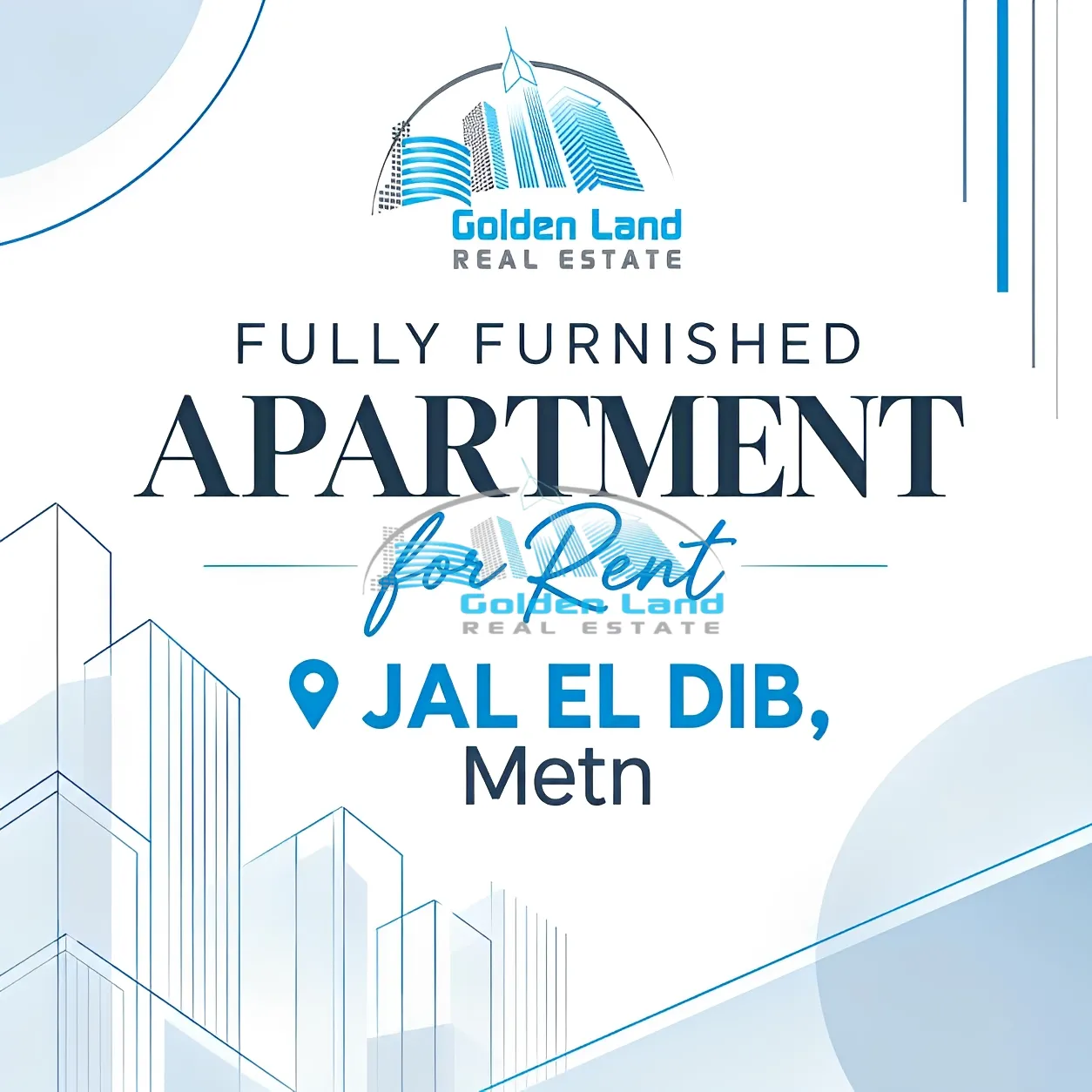 Apartment for Rent in Jal El Dib