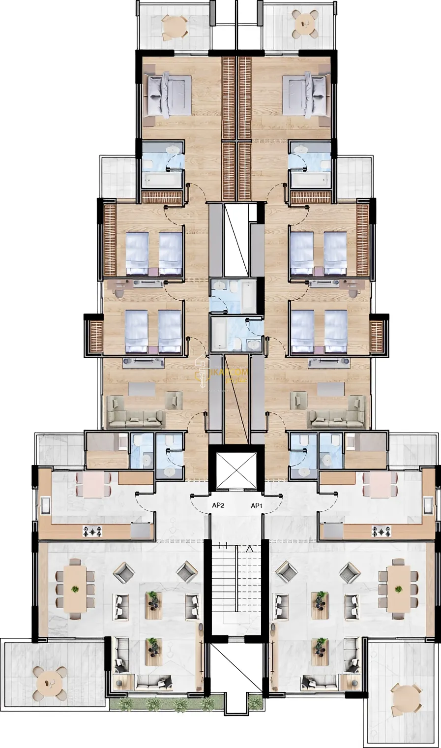 Apartment for sale in Monteverde Main Street، Lebanon