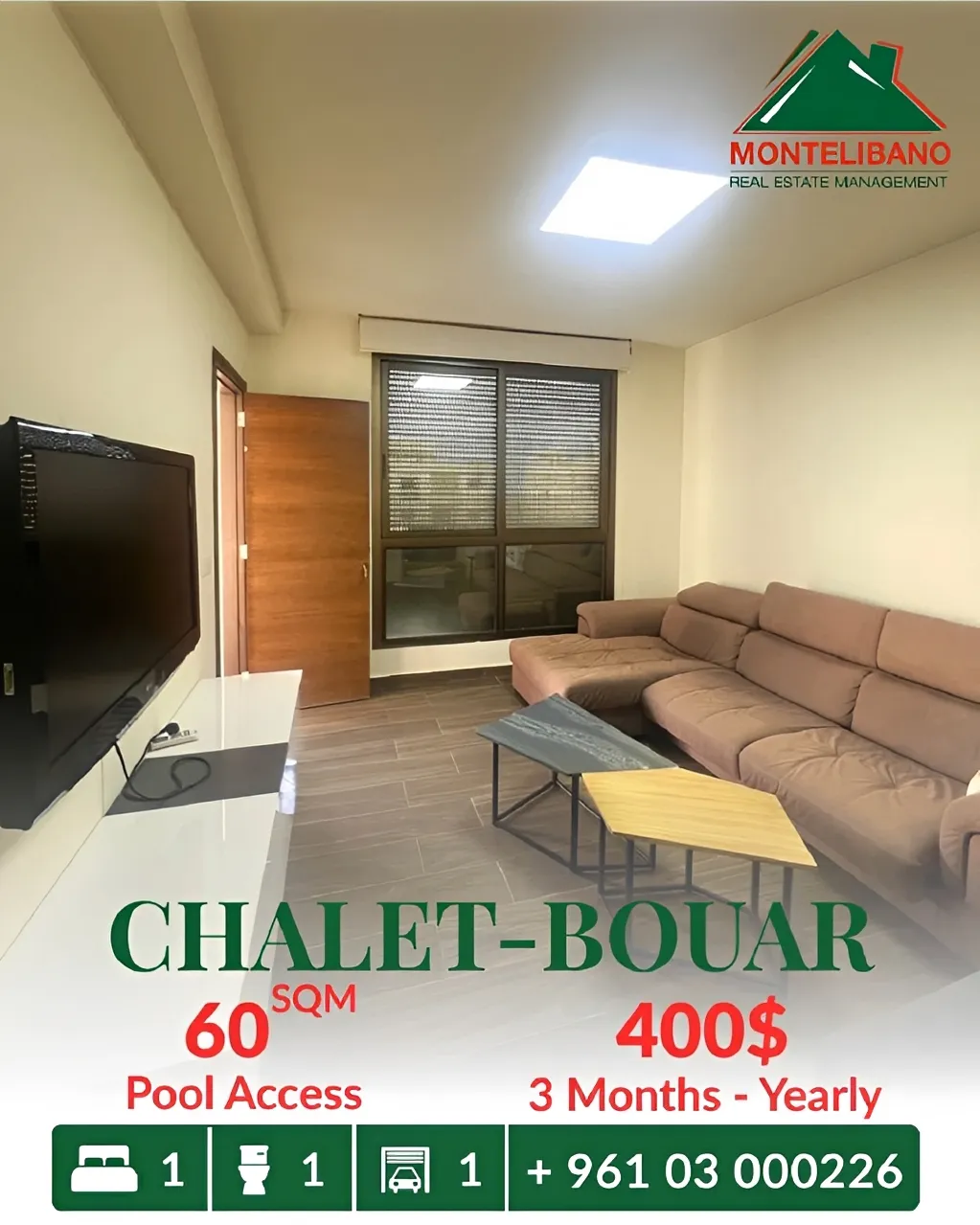 Chalet for rent in Bouar