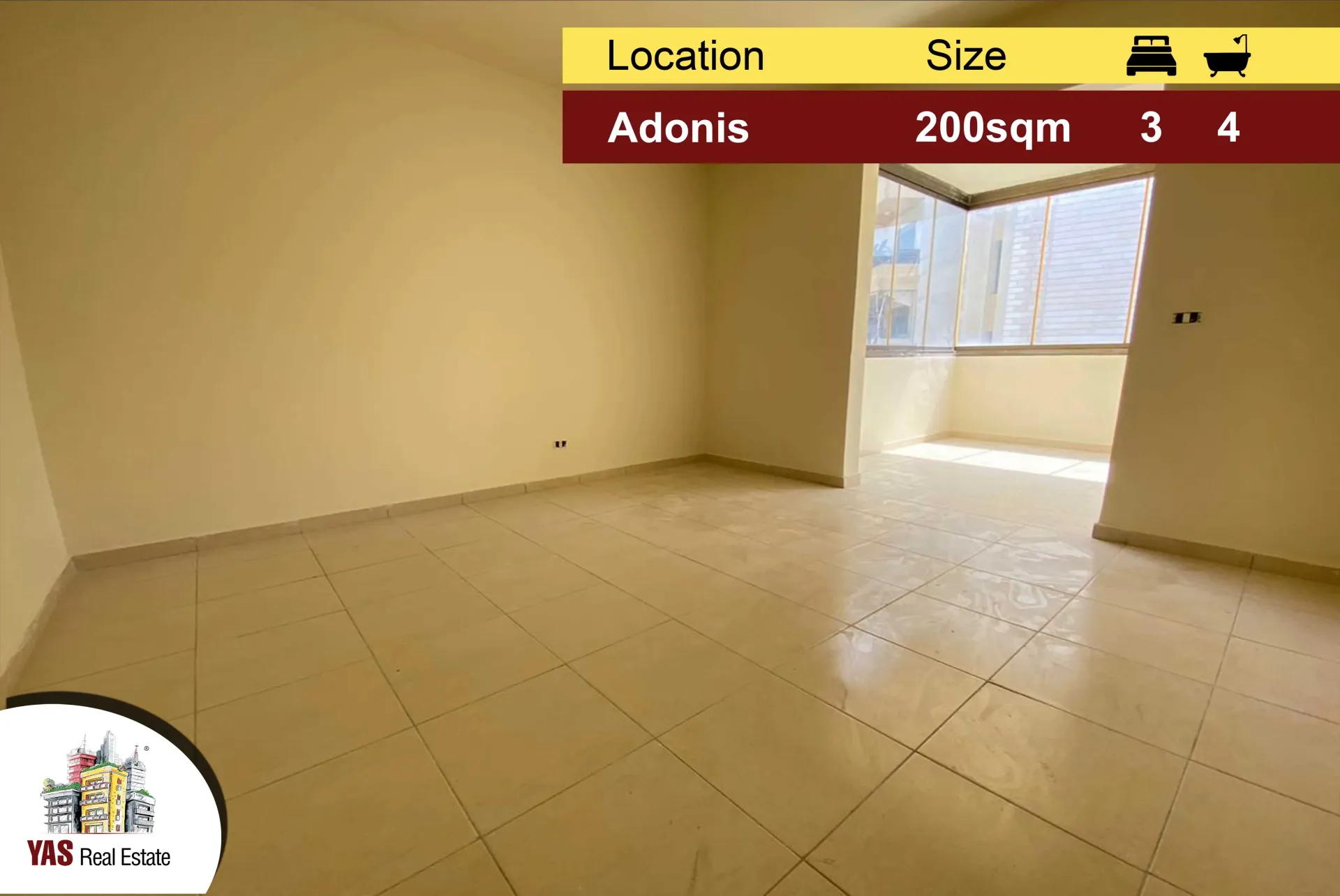 Apartment for Sale in Adonis - 3 bed, 4 bath