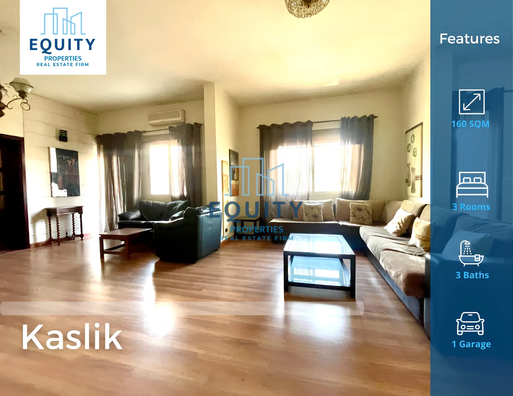 Apartment for Rent in Kaslik