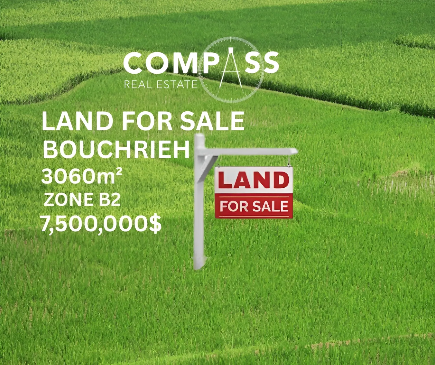 Land for Sale in Baouchriyeh, Lebanon