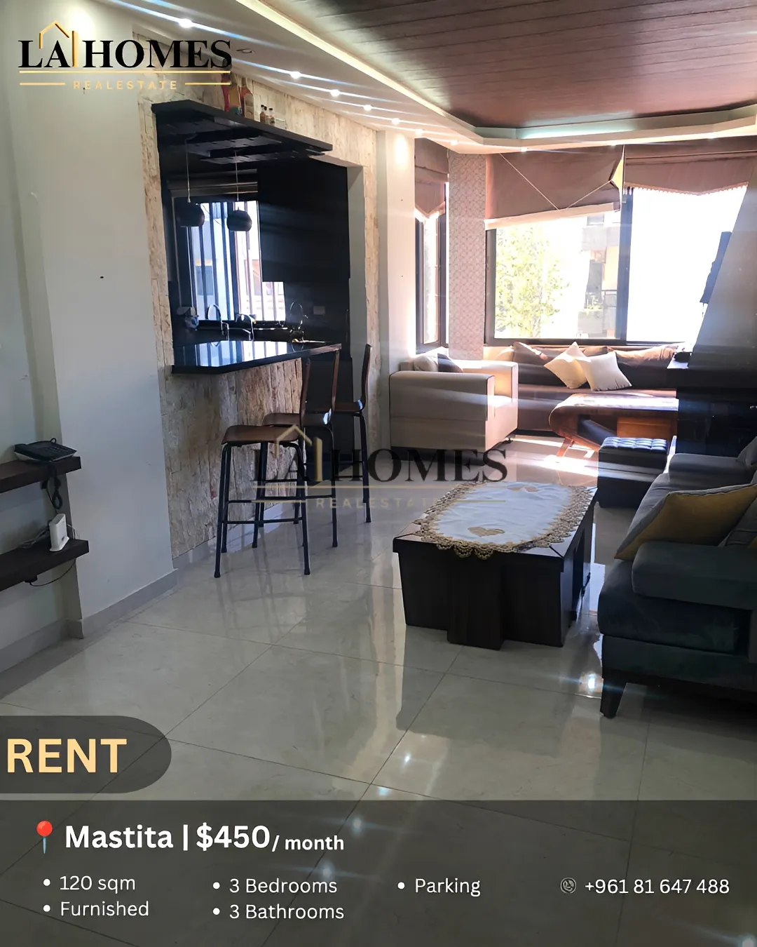 Apartment for rent in Jbeil
