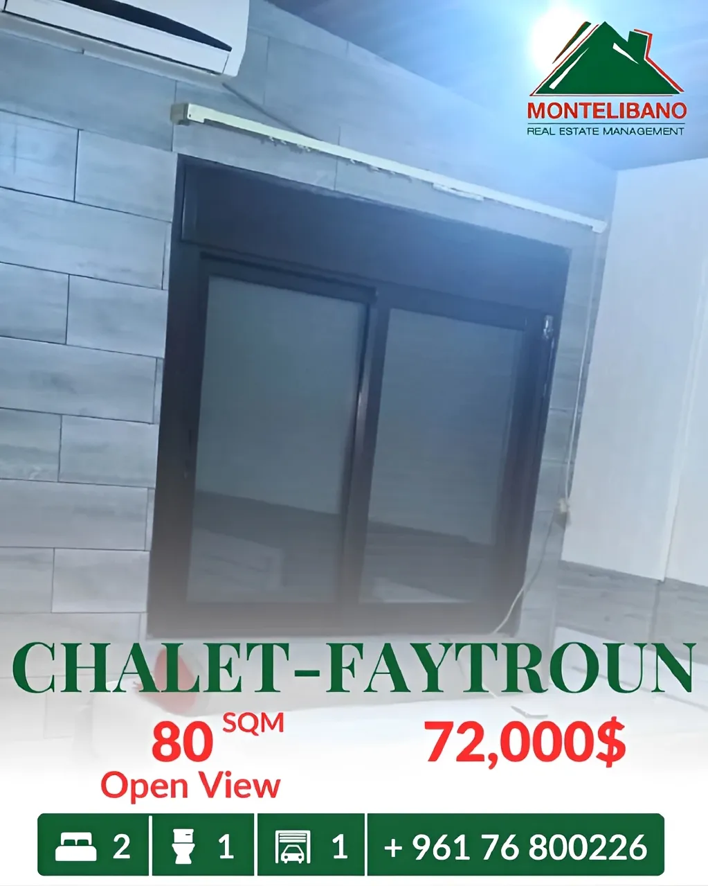 Apartment for sale in Faitroun, Lebanon