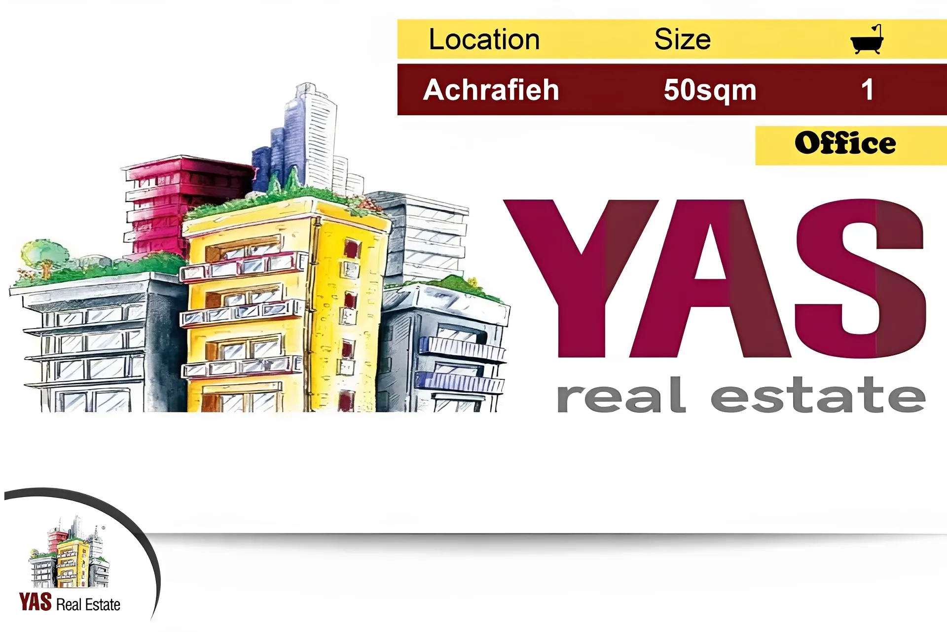 Office for Sale in Achrafieh