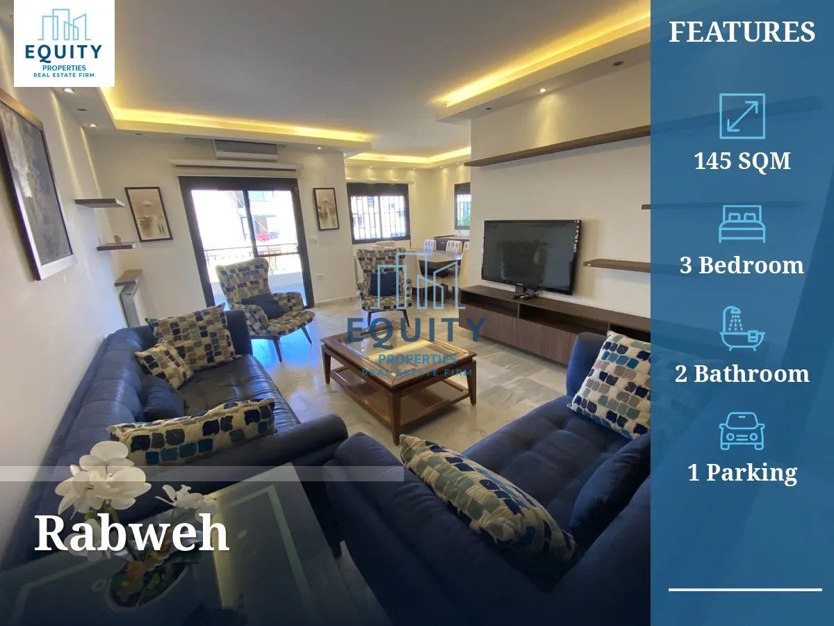 Apartment for rent in Rabweh - 3 bed, 2 bath