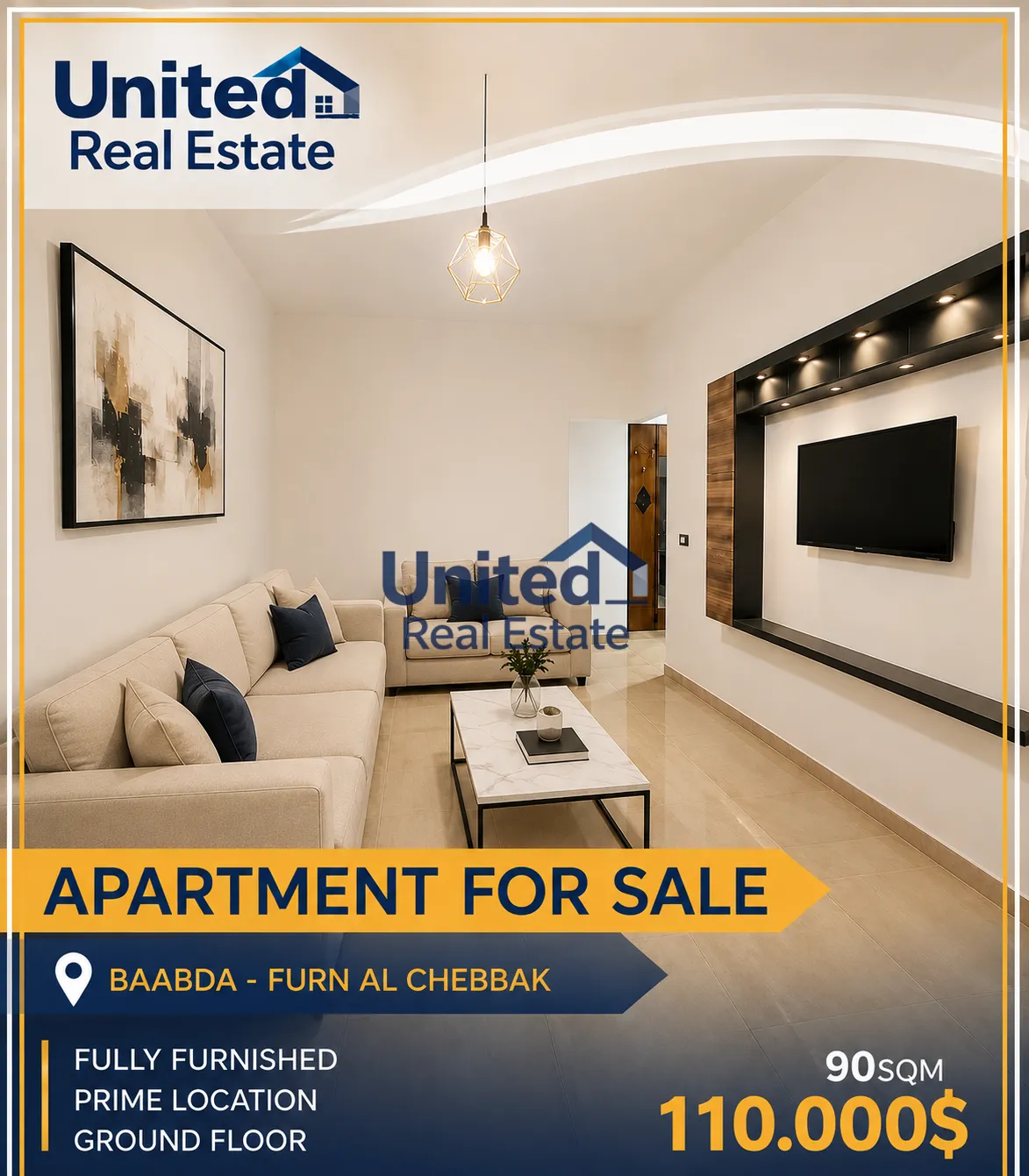 Apartment for sale in Forn el chebbak, lebanon