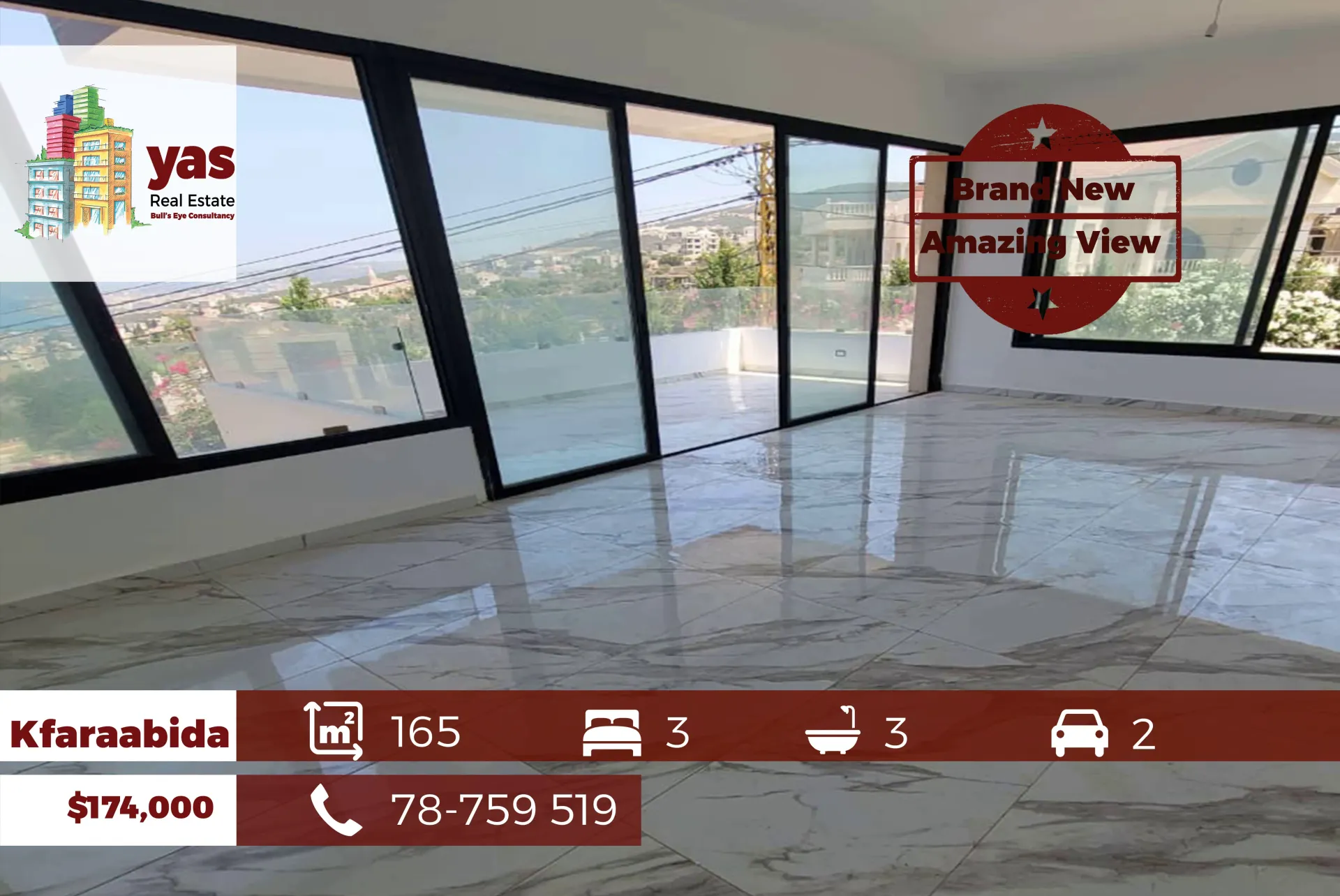 Apartment for Sale in Kfar Aabida