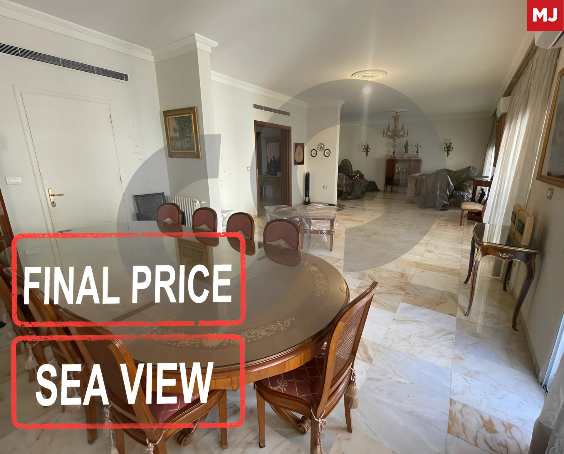 Apartment for Sale in Raoucheh, Beirut, Lebanon