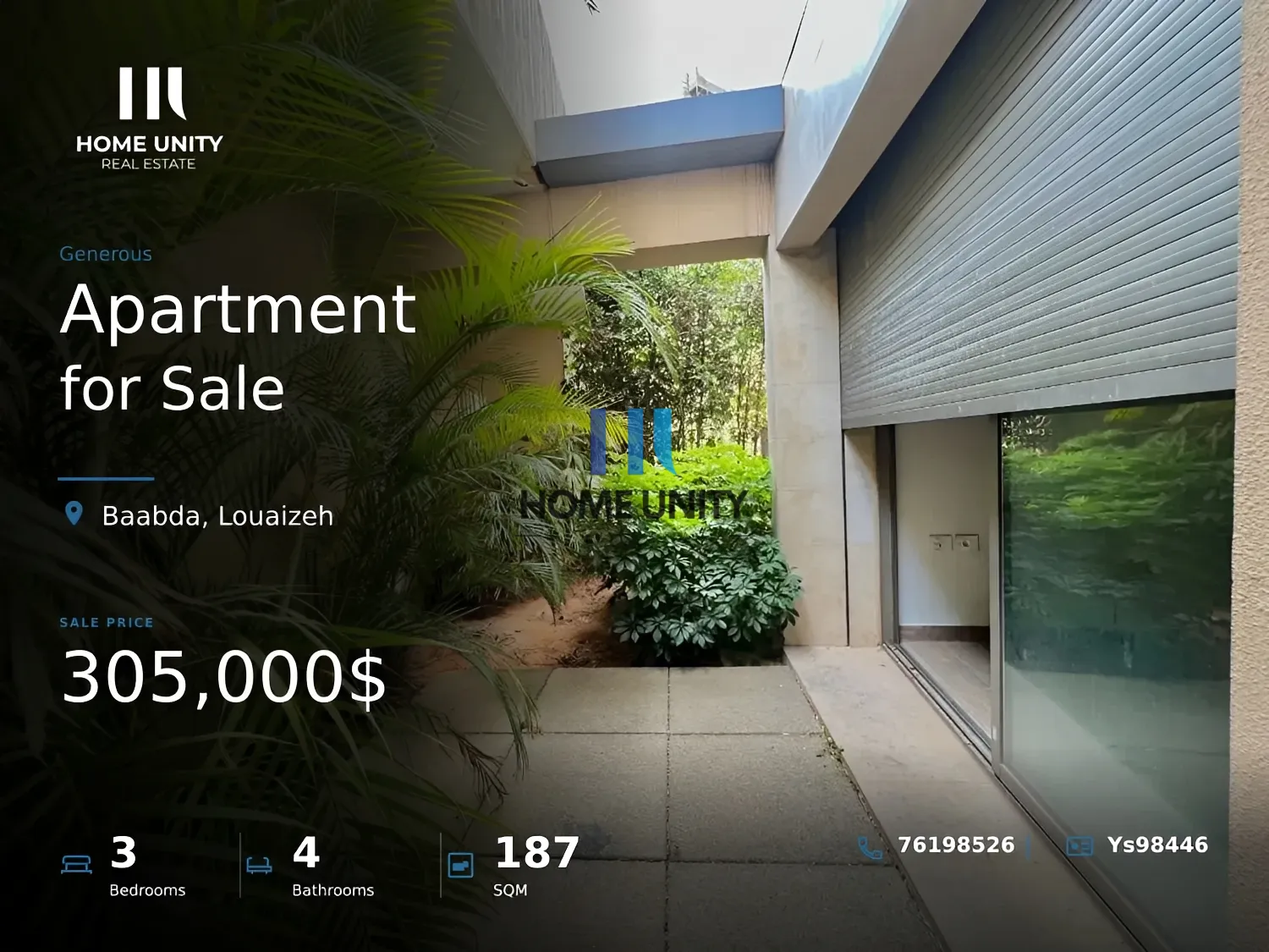 Apartment for Sale in Louaizeh