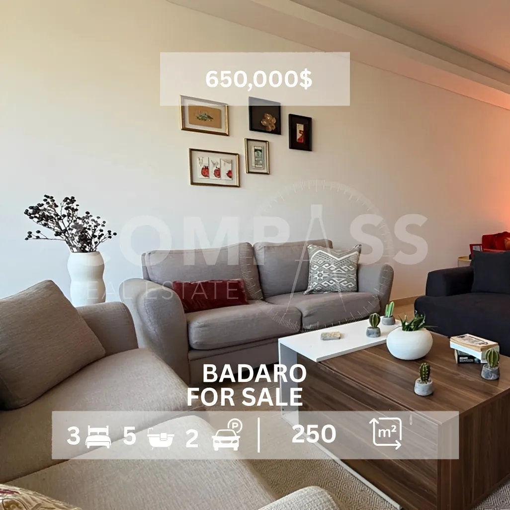 Apartment for sale in Badaro