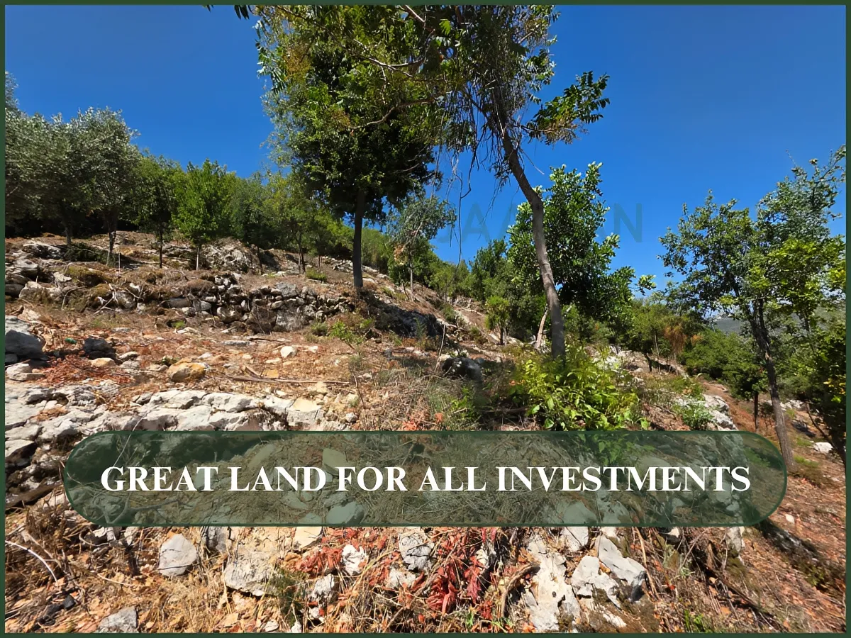 Land for sale in Batroun district, lebanon