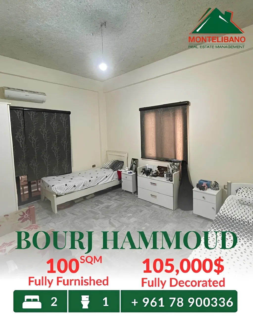 Apartment for sale in Bourj Hammoud